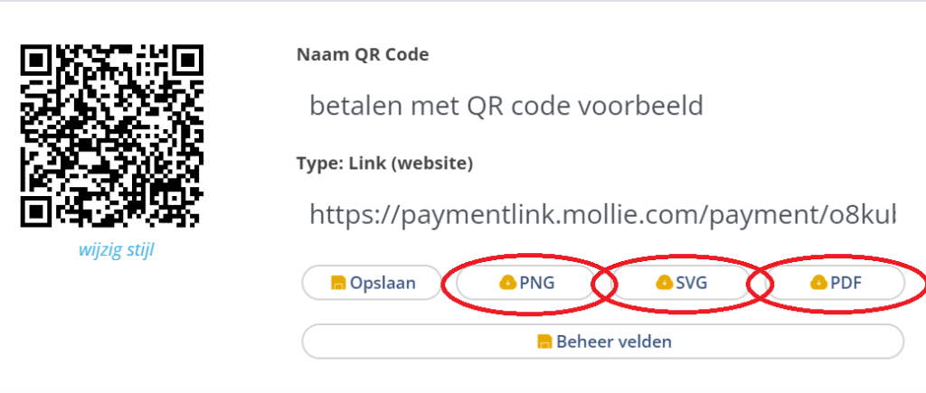 QR code downloaden
