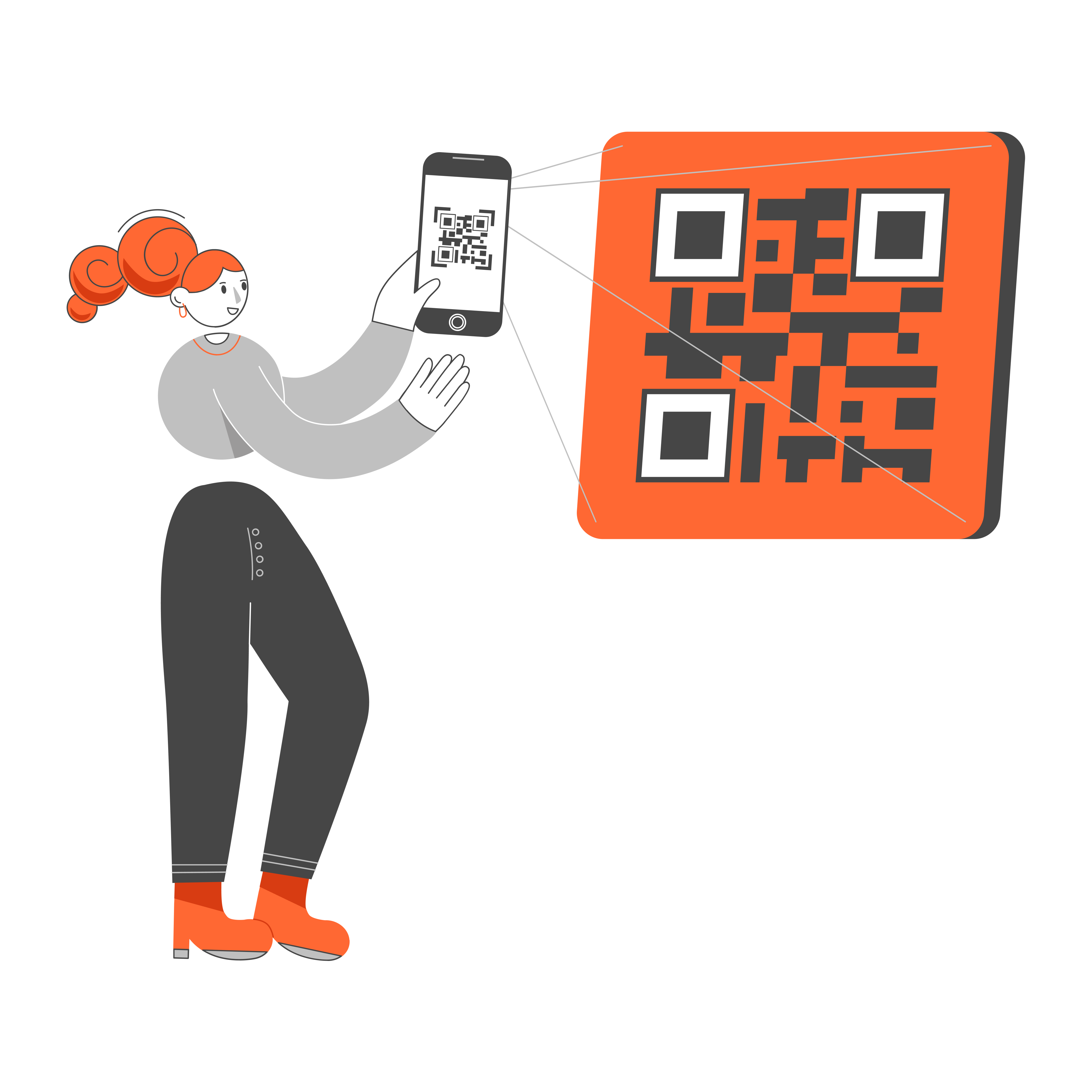 De barcode gaat met pensioen, en de QR code gaat hem vervangen