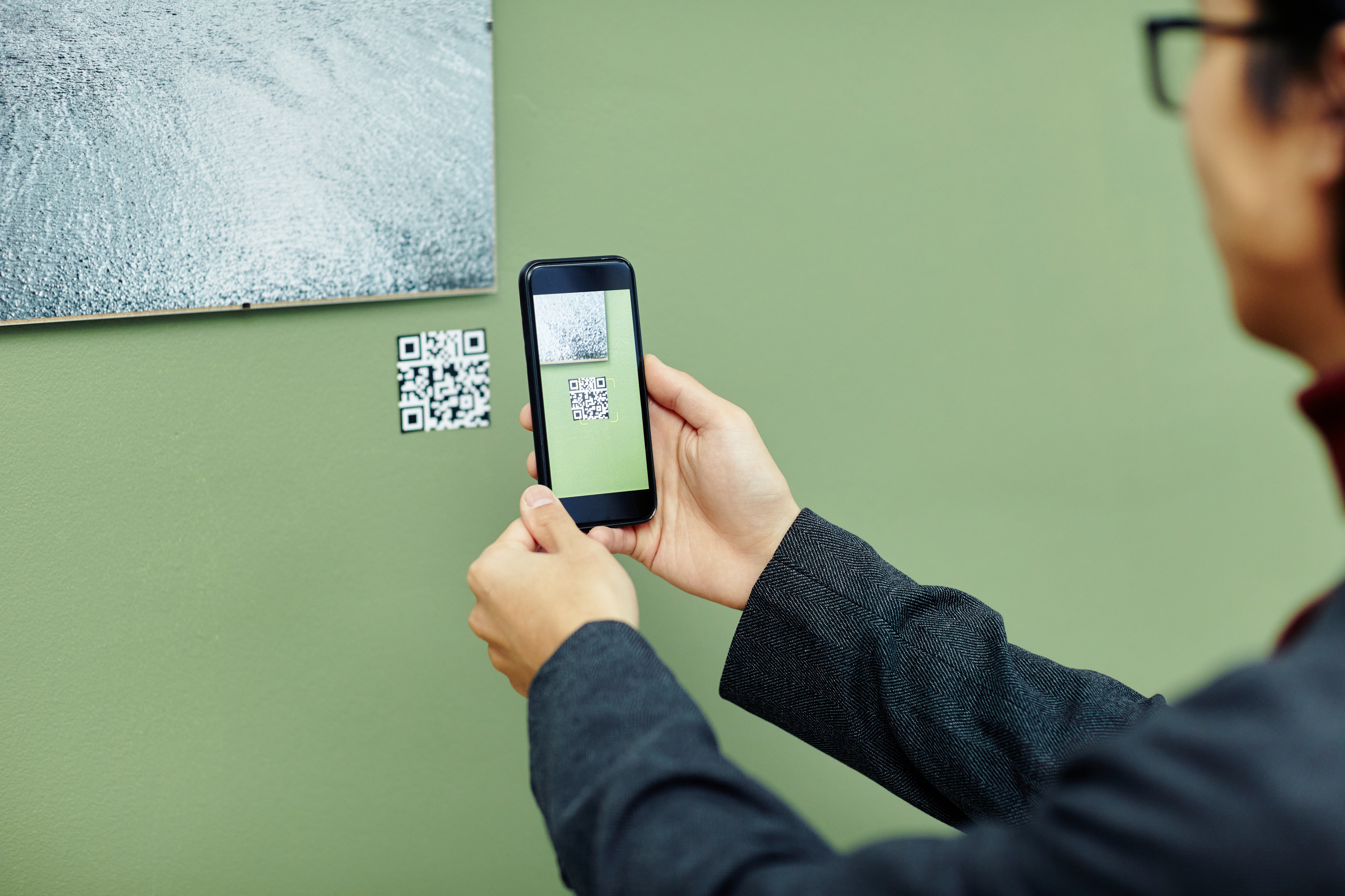 Tekst verspreiden met een QR code