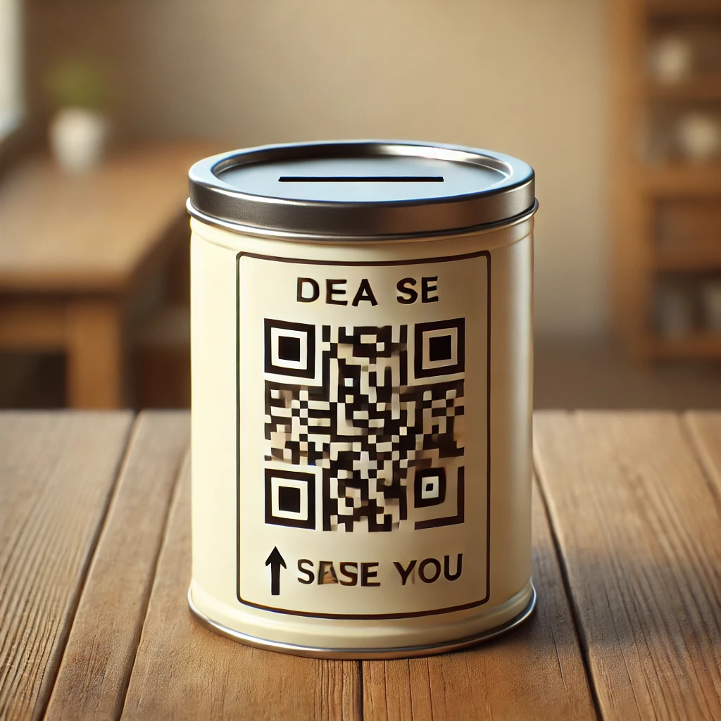 Collecteren met QR-code: 