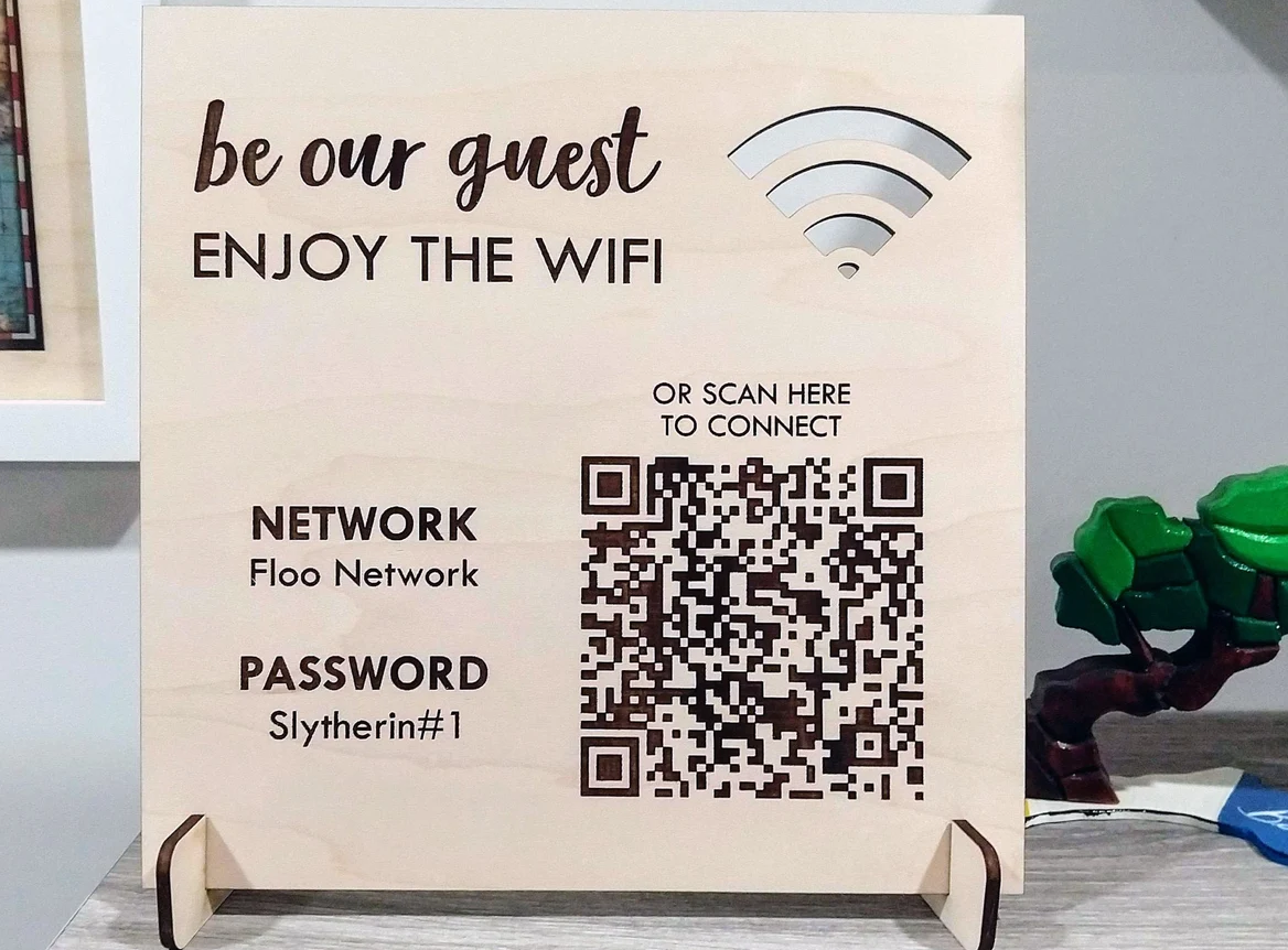 Wifi via een QR code?